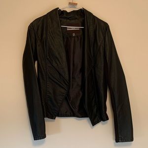 NWOT Vegan Leather Jacket